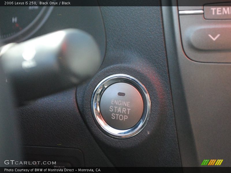 Black Onyx / Black 2006 Lexus IS 250