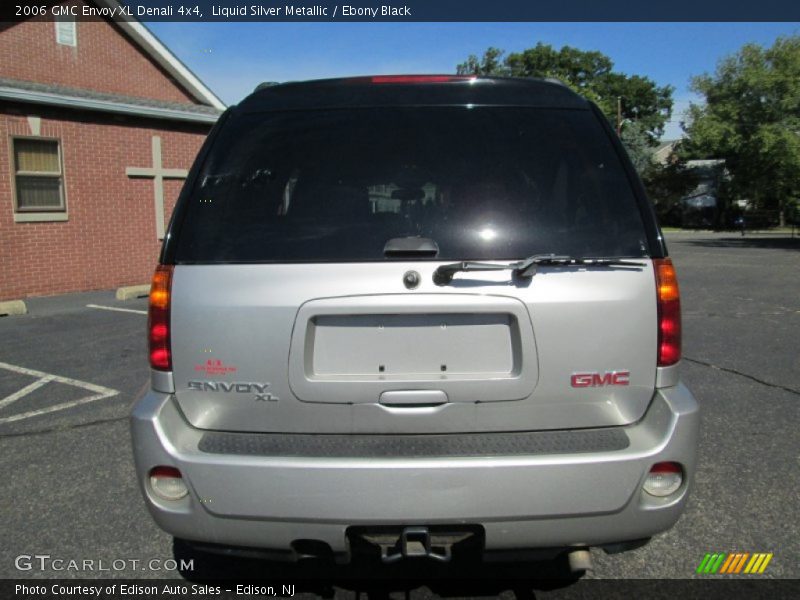 Liquid Silver Metallic / Ebony Black 2006 GMC Envoy XL Denali 4x4