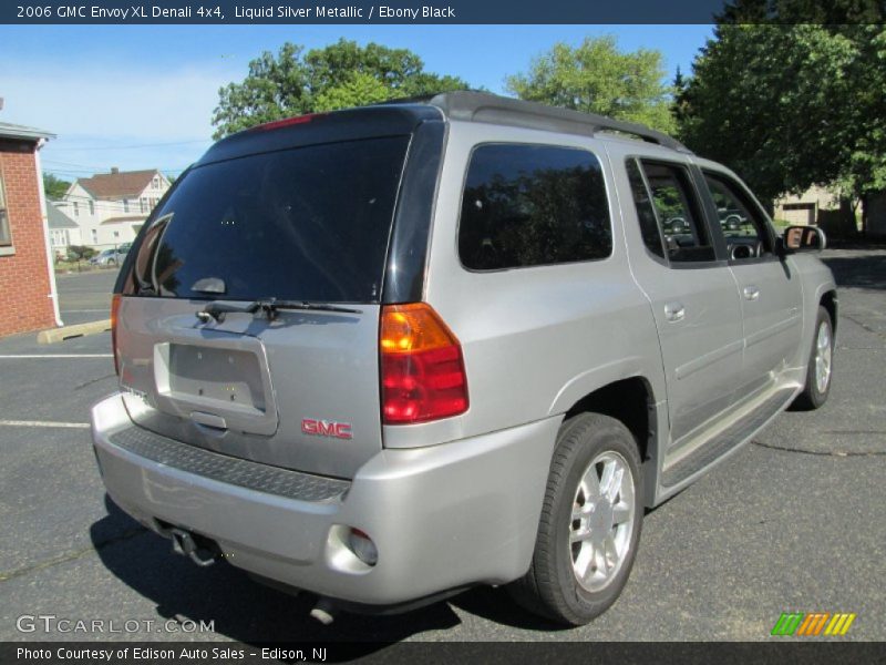 Liquid Silver Metallic / Ebony Black 2006 GMC Envoy XL Denali 4x4