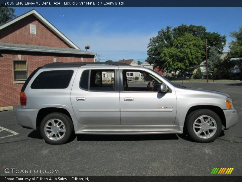 Liquid Silver Metallic / Ebony Black 2006 GMC Envoy XL Denali 4x4