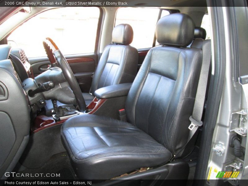 Liquid Silver Metallic / Ebony Black 2006 GMC Envoy XL Denali 4x4