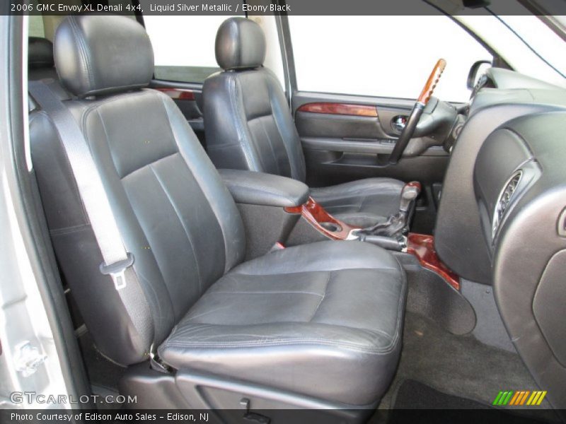 Liquid Silver Metallic / Ebony Black 2006 GMC Envoy XL Denali 4x4