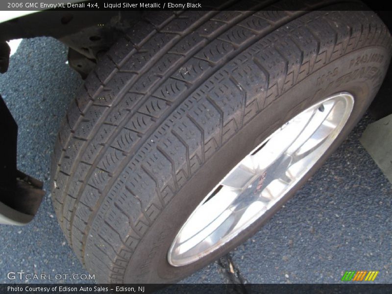 Liquid Silver Metallic / Ebony Black 2006 GMC Envoy XL Denali 4x4