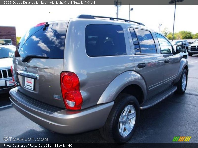 Light Khaki Metallic / Khaki 2005 Dodge Durango Limited 4x4