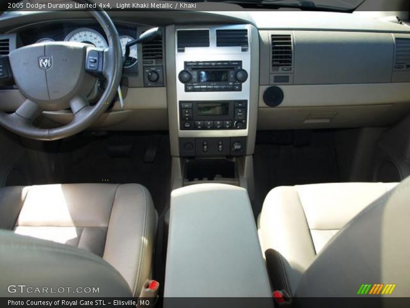 Light Khaki Metallic / Khaki 2005 Dodge Durango Limited 4x4