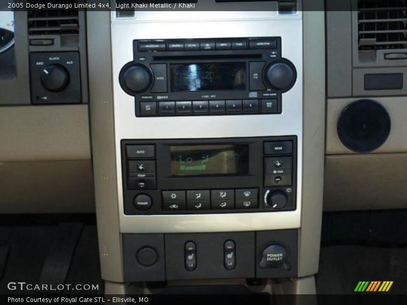 Light Khaki Metallic / Khaki 2005 Dodge Durango Limited 4x4