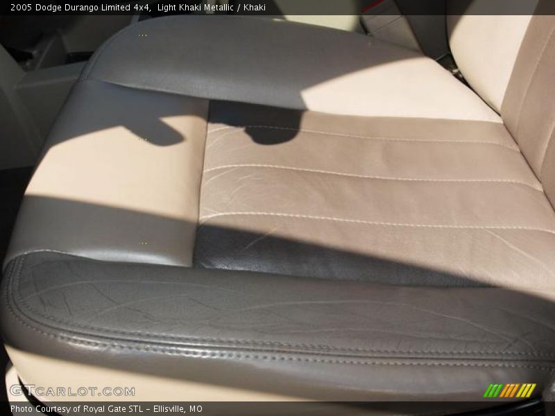 Light Khaki Metallic / Khaki 2005 Dodge Durango Limited 4x4