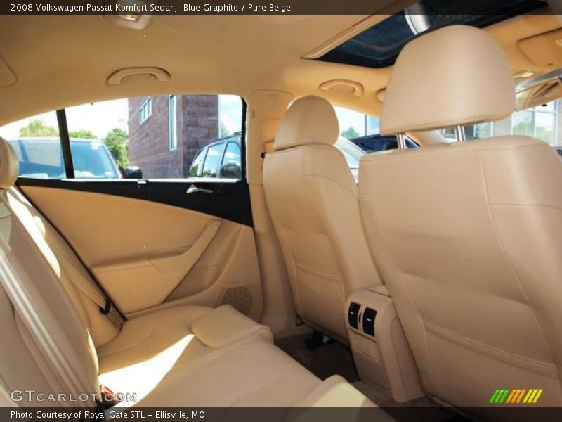 Blue Graphite / Pure Beige 2008 Volkswagen Passat Komfort Sedan