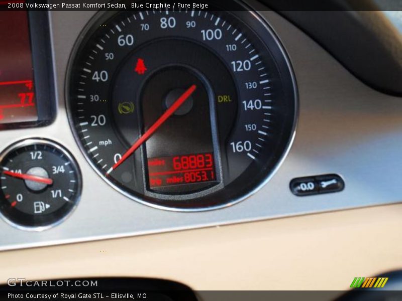 Blue Graphite / Pure Beige 2008 Volkswagen Passat Komfort Sedan