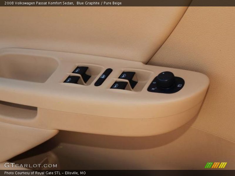 Blue Graphite / Pure Beige 2008 Volkswagen Passat Komfort Sedan