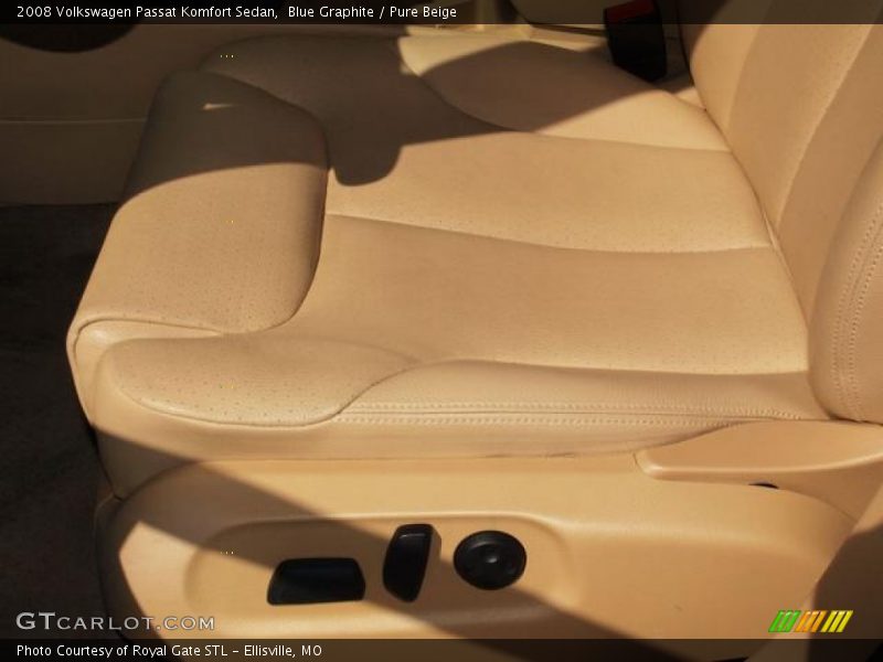 Blue Graphite / Pure Beige 2008 Volkswagen Passat Komfort Sedan