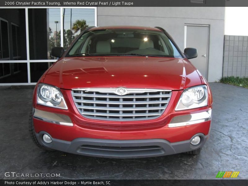 Inferno Red Crystal Pearl / Light Taupe 2006 Chrysler Pacifica Touring
