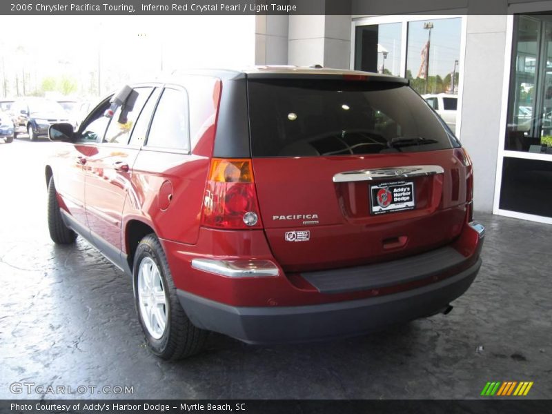 Inferno Red Crystal Pearl / Light Taupe 2006 Chrysler Pacifica Touring