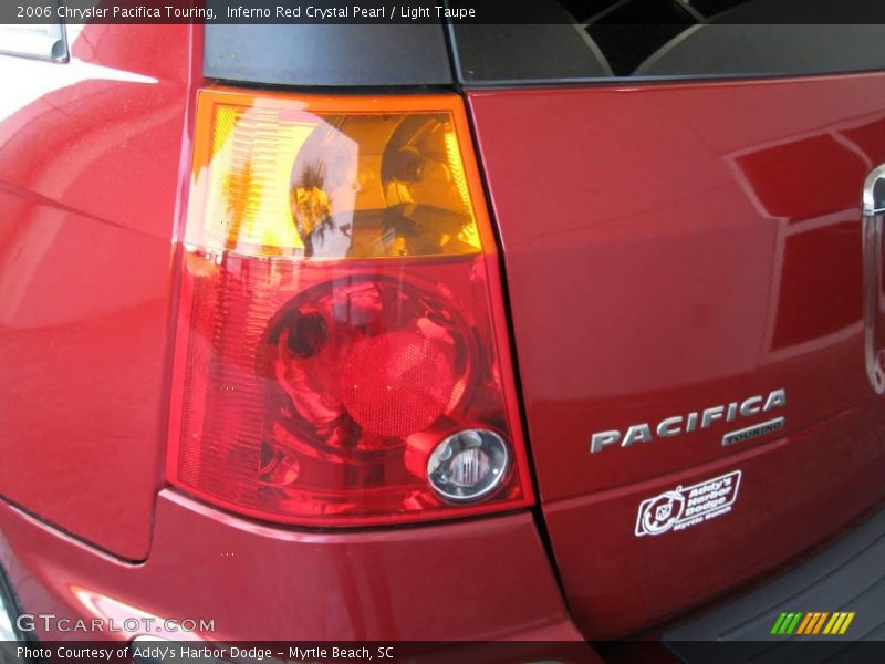 Inferno Red Crystal Pearl / Light Taupe 2006 Chrysler Pacifica Touring