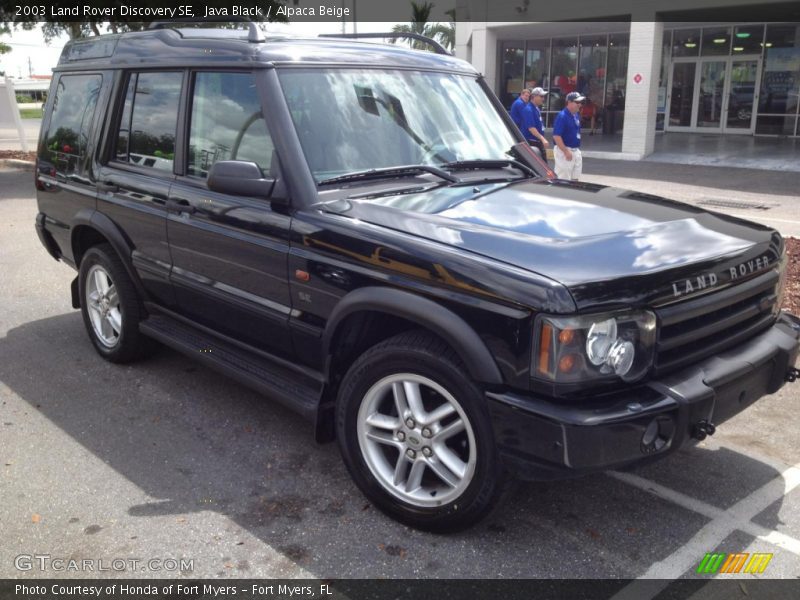 Java Black / Alpaca Beige 2003 Land Rover Discovery SE