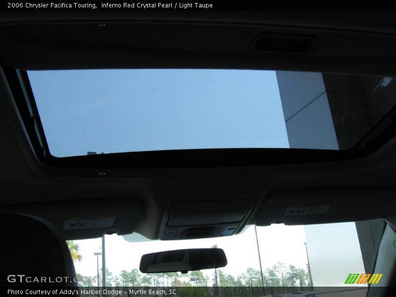 Inferno Red Crystal Pearl / Light Taupe 2006 Chrysler Pacifica Touring