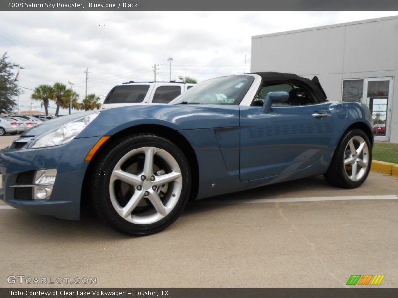 Bluestone / Black 2008 Saturn Sky Roadster