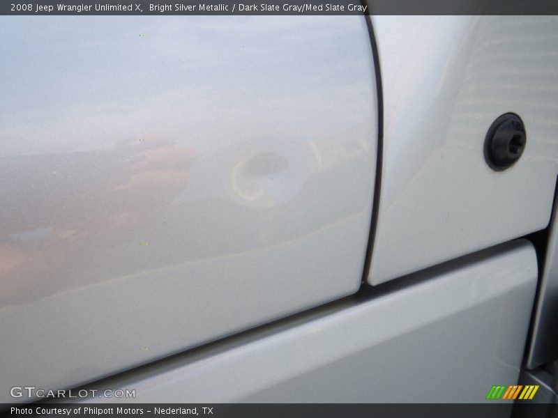Bright Silver Metallic / Dark Slate Gray/Med Slate Gray 2008 Jeep Wrangler Unlimited X