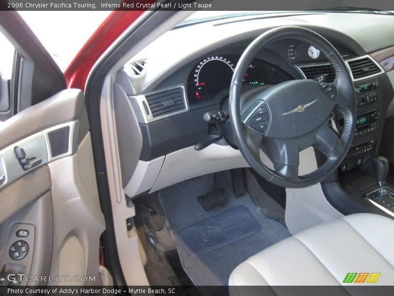 Inferno Red Crystal Pearl / Light Taupe 2006 Chrysler Pacifica Touring