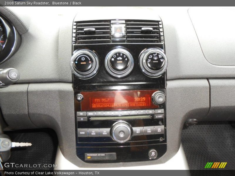 Controls of 2008 Sky Roadster