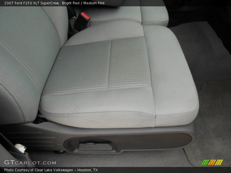 Bright Red / Medium Flint 2007 Ford F150 XLT SuperCrew