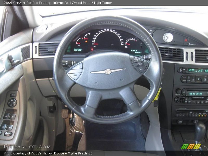 Inferno Red Crystal Pearl / Light Taupe 2006 Chrysler Pacifica Touring