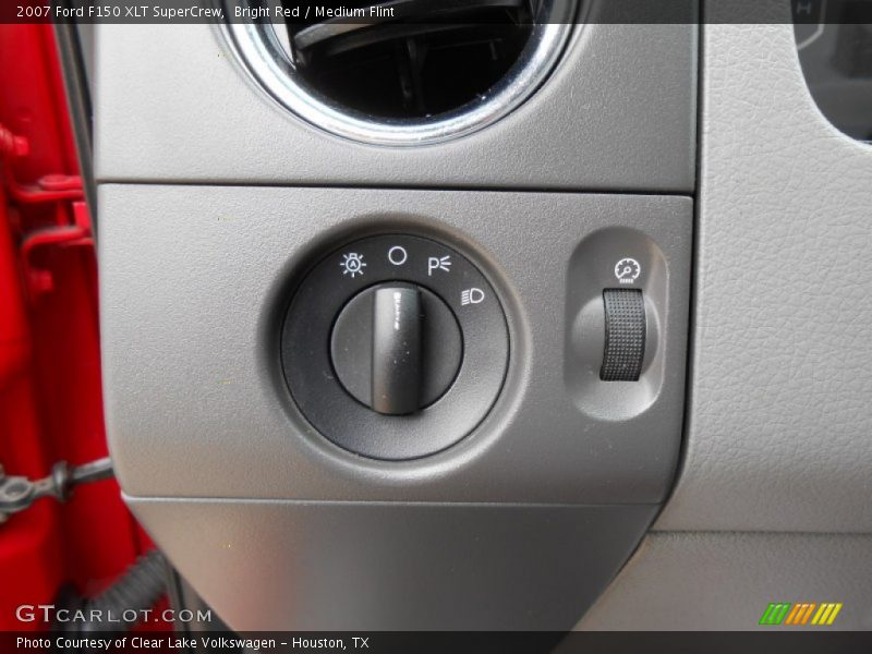 Bright Red / Medium Flint 2007 Ford F150 XLT SuperCrew