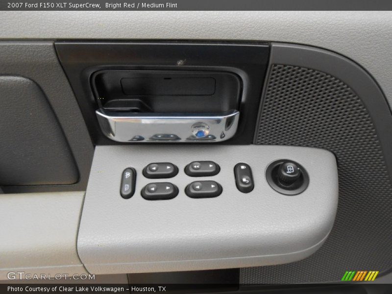Bright Red / Medium Flint 2007 Ford F150 XLT SuperCrew
