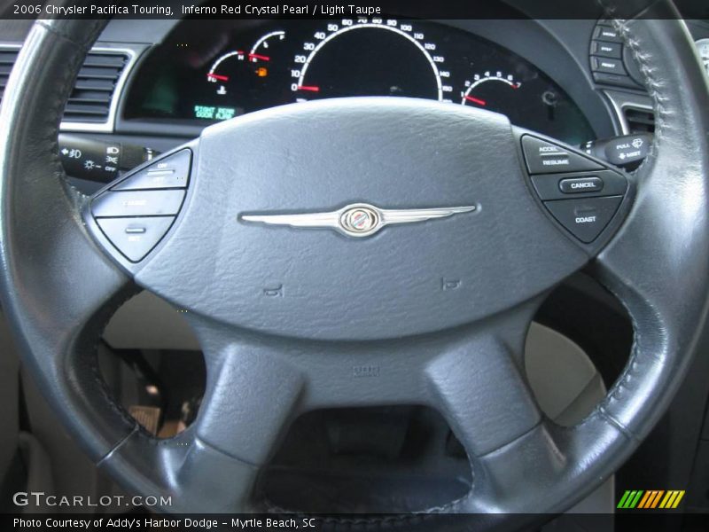Inferno Red Crystal Pearl / Light Taupe 2006 Chrysler Pacifica Touring