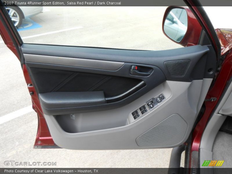 Salsa Red Pearl / Dark Charcoal 2007 Toyota 4Runner Sport Edition