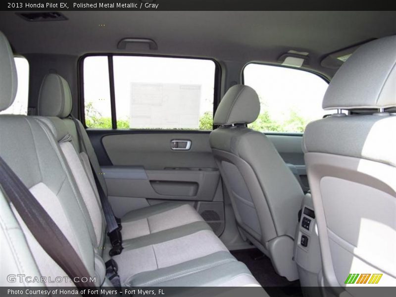 Polished Metal Metallic / Gray 2013 Honda Pilot EX