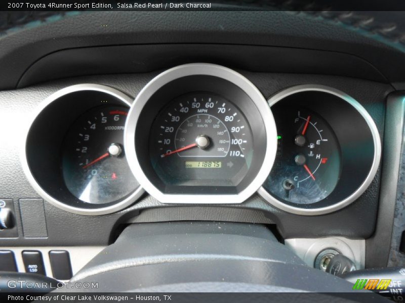 Salsa Red Pearl / Dark Charcoal 2007 Toyota 4Runner Sport Edition