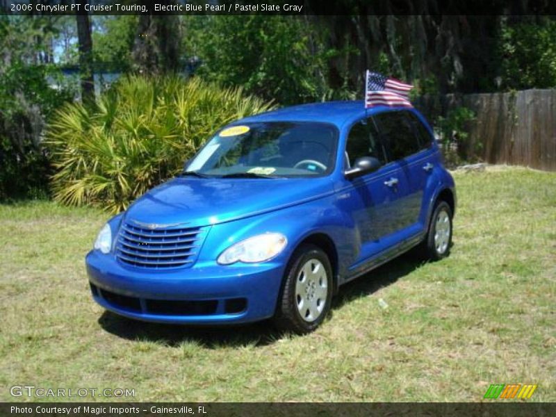 Electric Blue Pearl / Pastel Slate Gray 2006 Chrysler PT Cruiser Touring