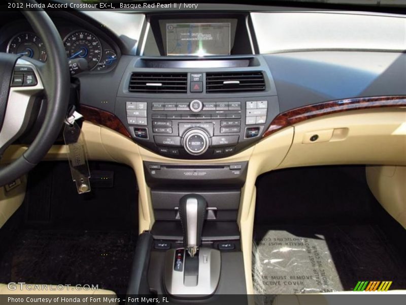 Basque Red Pearl II / Ivory 2012 Honda Accord Crosstour EX-L