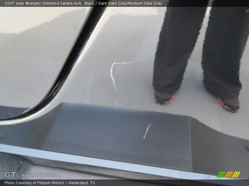 Black / Dark Slate Gray/Medium Slate Gray 2007 Jeep Wrangler Unlimited Sahara 4x4