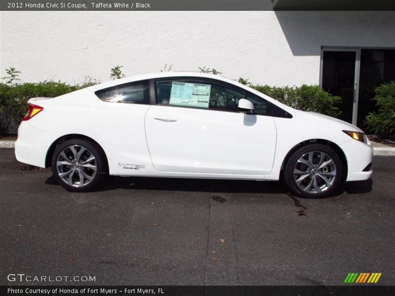 Taffeta White / Black 2012 Honda Civic Si Coupe