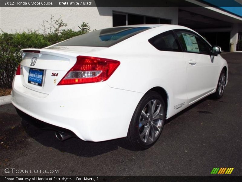 Taffeta White / Black 2012 Honda Civic Si Coupe