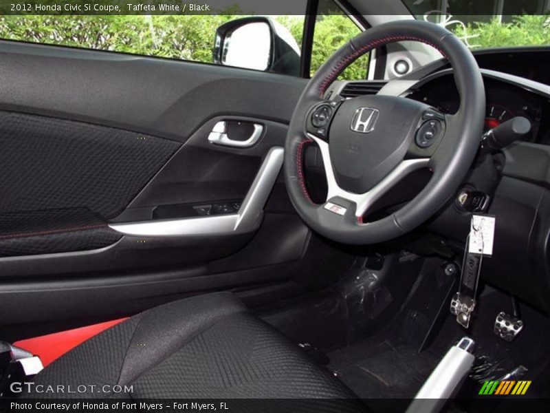 Taffeta White / Black 2012 Honda Civic Si Coupe