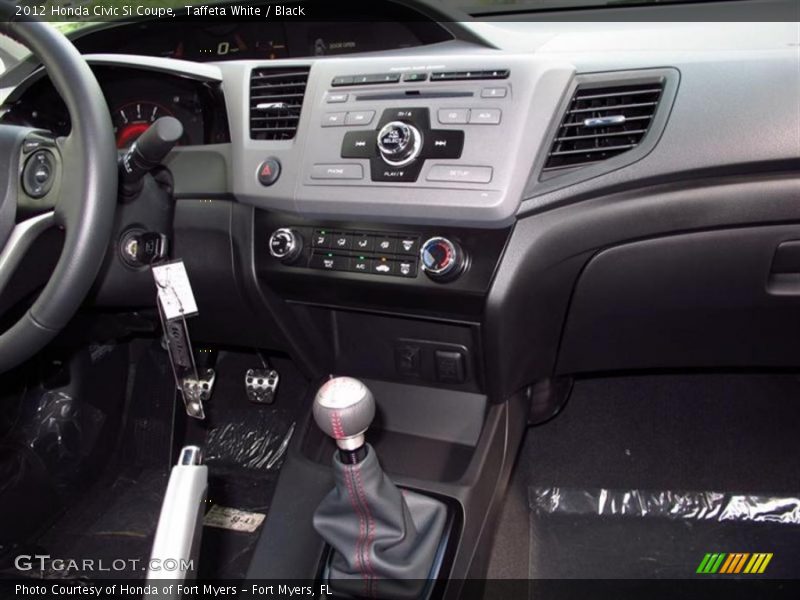 Taffeta White / Black 2012 Honda Civic Si Coupe