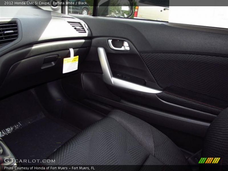 Taffeta White / Black 2012 Honda Civic Si Coupe