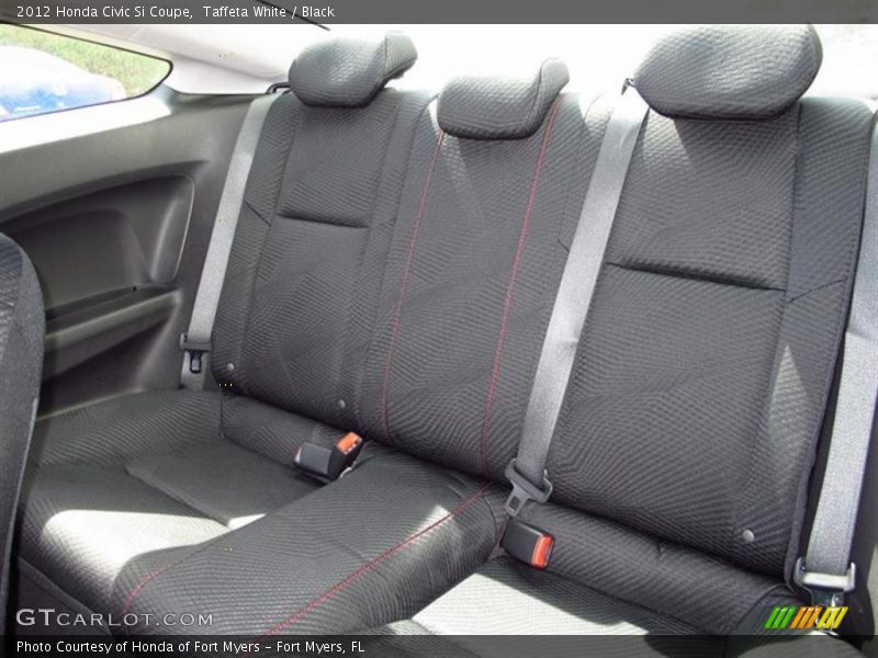 Taffeta White / Black 2012 Honda Civic Si Coupe