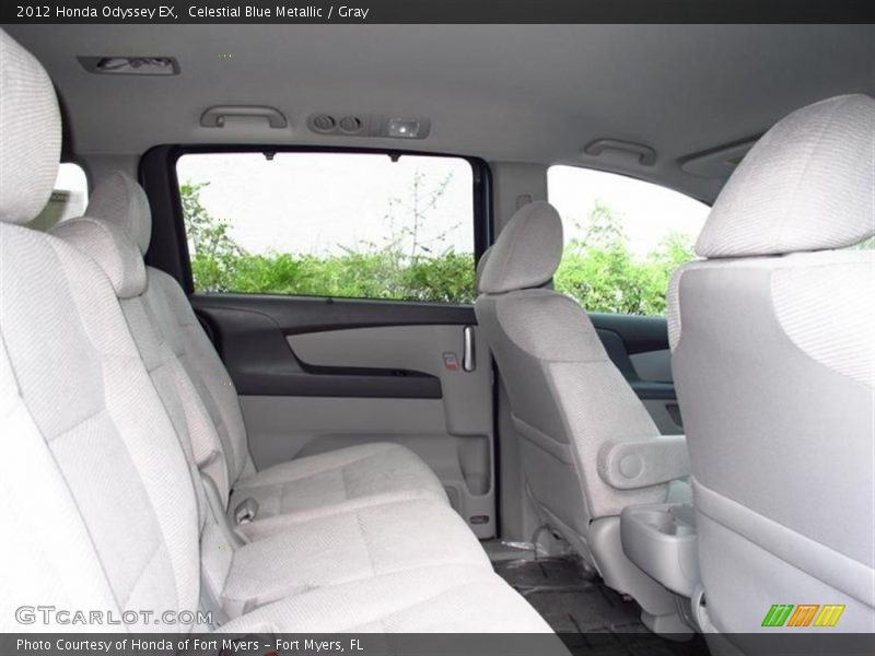 Celestial Blue Metallic / Gray 2012 Honda Odyssey EX