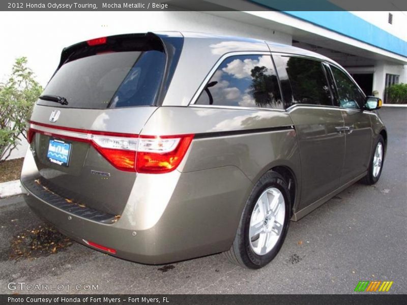 Mocha Metallic / Beige 2012 Honda Odyssey Touring