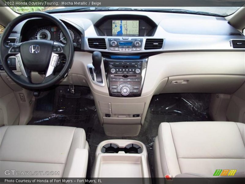 Mocha Metallic / Beige 2012 Honda Odyssey Touring