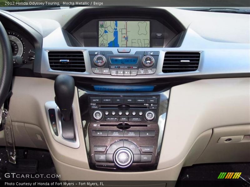 Mocha Metallic / Beige 2012 Honda Odyssey Touring