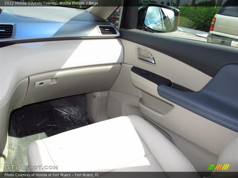 Mocha Metallic / Beige 2012 Honda Odyssey Touring