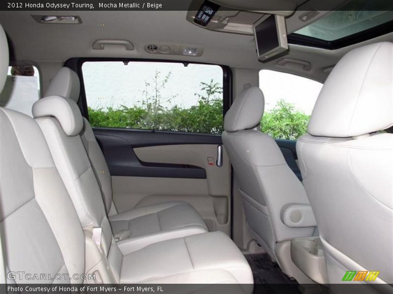 Mocha Metallic / Beige 2012 Honda Odyssey Touring