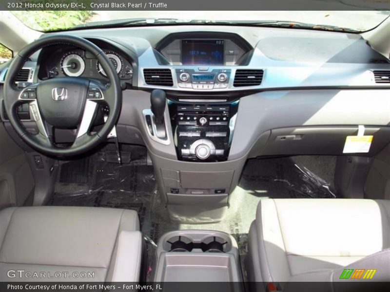 Crystal Black Pearl / Truffle 2012 Honda Odyssey EX-L