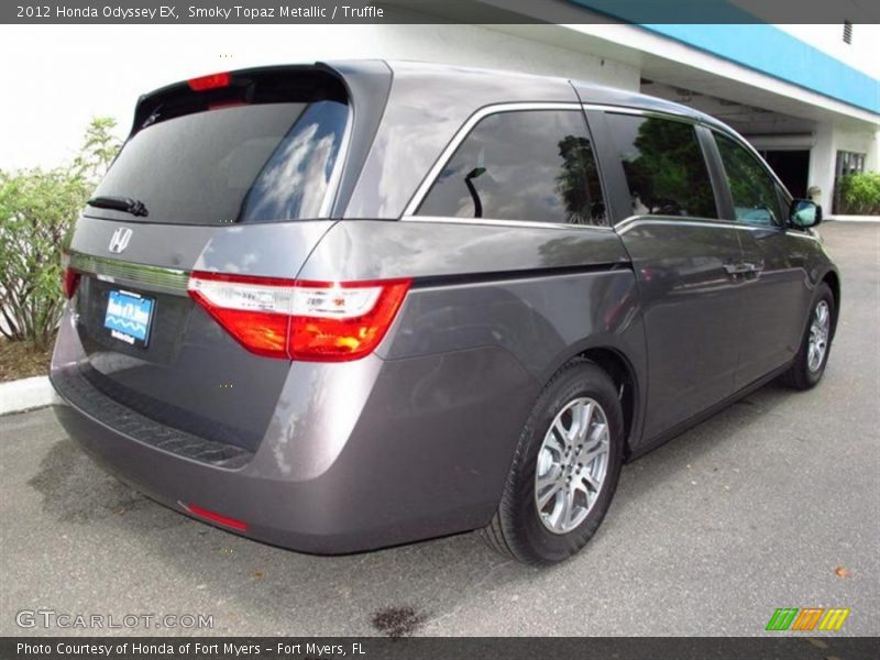 Smoky Topaz Metallic / Truffle 2012 Honda Odyssey EX