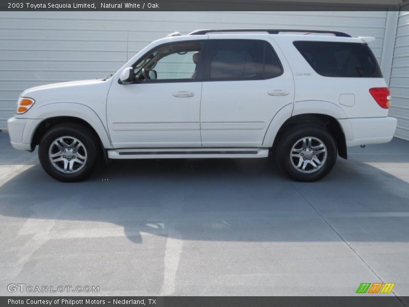  2003 Sequoia Limited Natural White